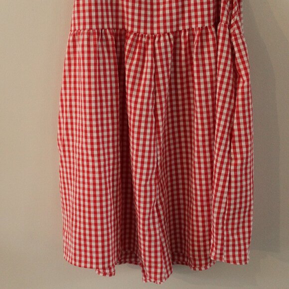 SHEIN Checkered Romper Size Large - Picture 3 of 8